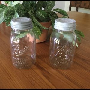 Vintage 1950s Ball Canning Jars, lot of 2